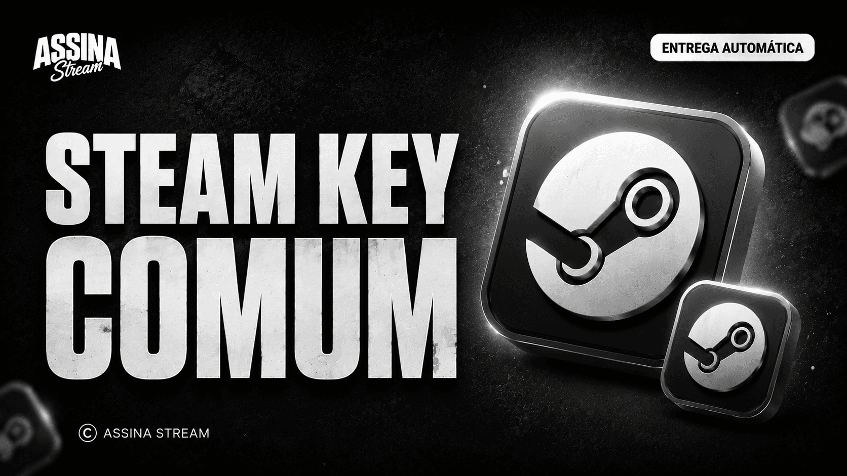 STEAM KEY | COMUM, INCOMUM OU RARA | ENTREGA AUTOMÁTICA