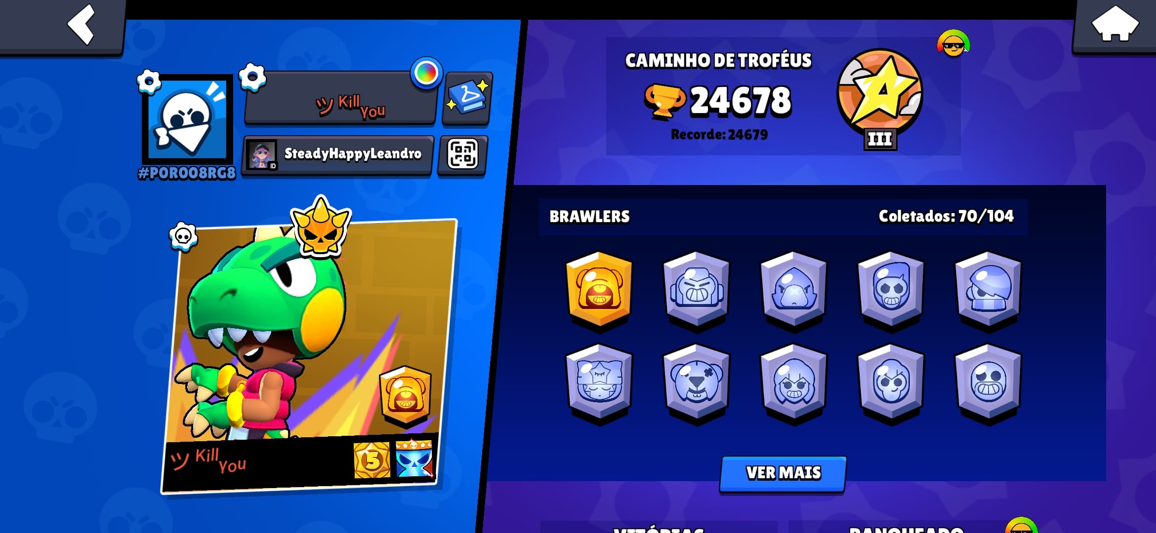 Conta brawl stars
