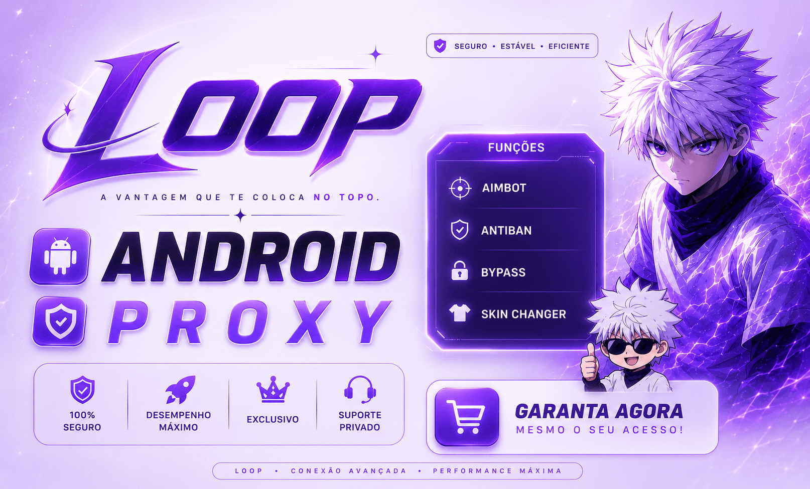 PROXY REMOTE ANDROID - 1 DIA