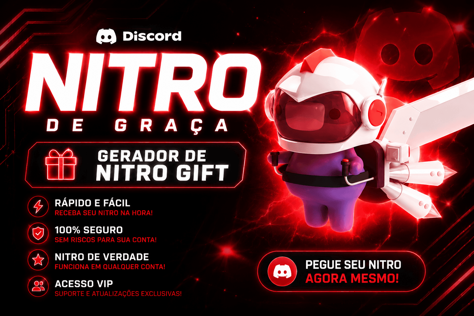 GERADOR DE NITRO DISCORD