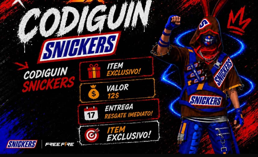 Codiguin do snickers