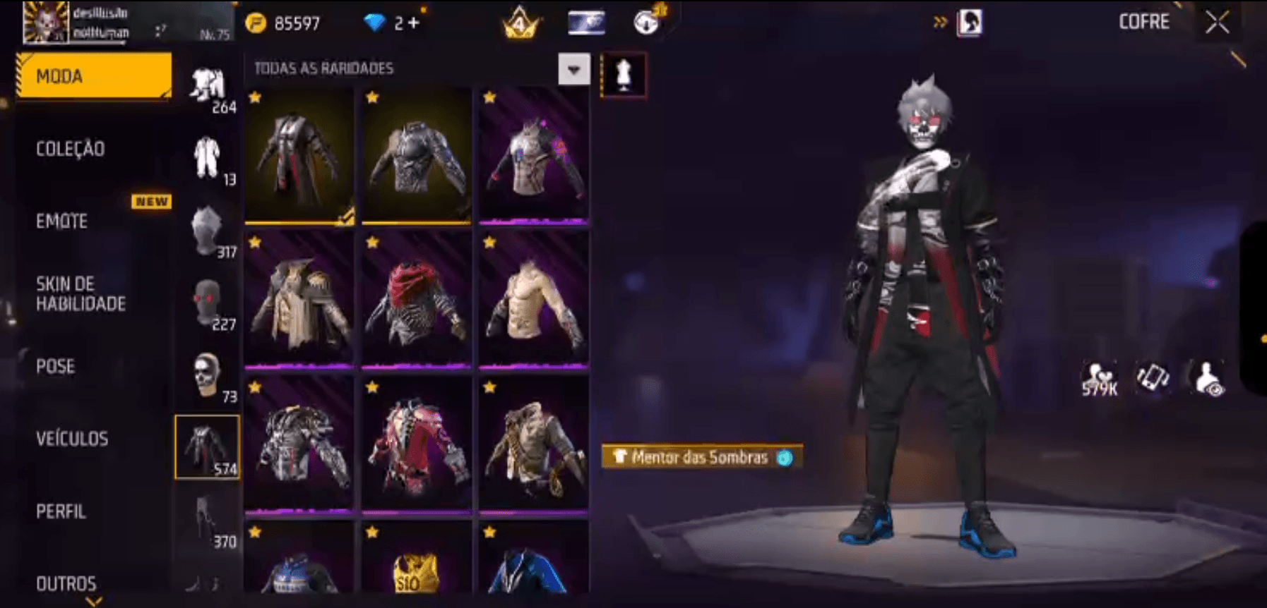 ✨CONTA 37 DISPONÍVEL ✨