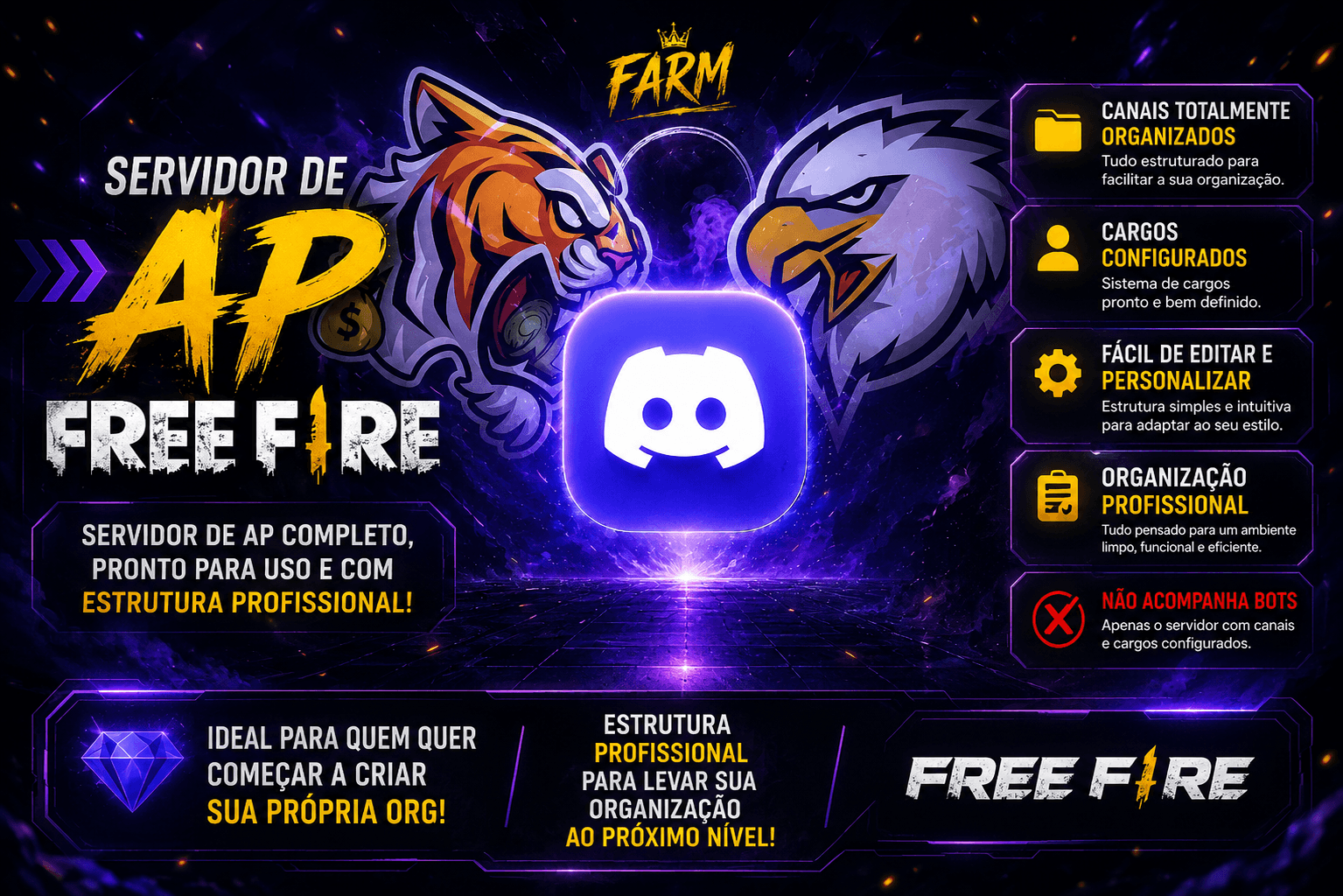 [ 🔥 ] ORG DE AP FREEFIRE