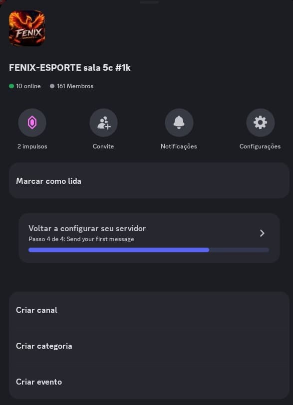 Org de ap com 161 membros