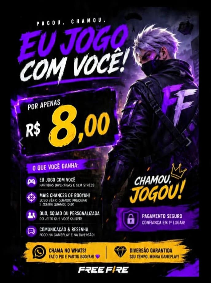 JOGO JUNTO COM VC EM CALL