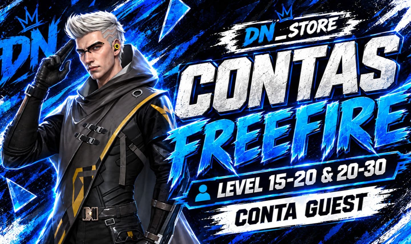 CONTAS GUEST FF NO SEU EMAIL! NVL 30+