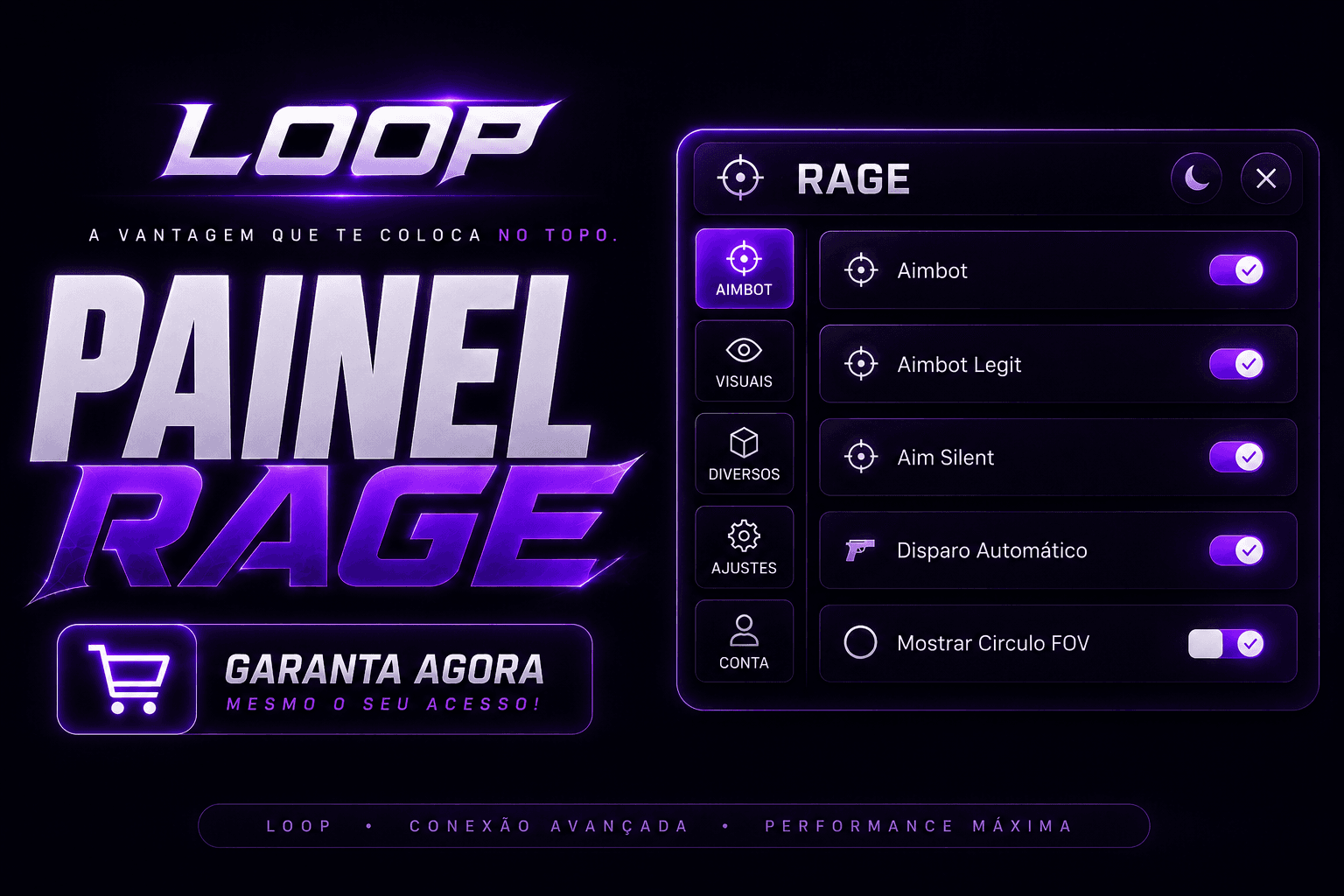 PAINEL RAGE IOS