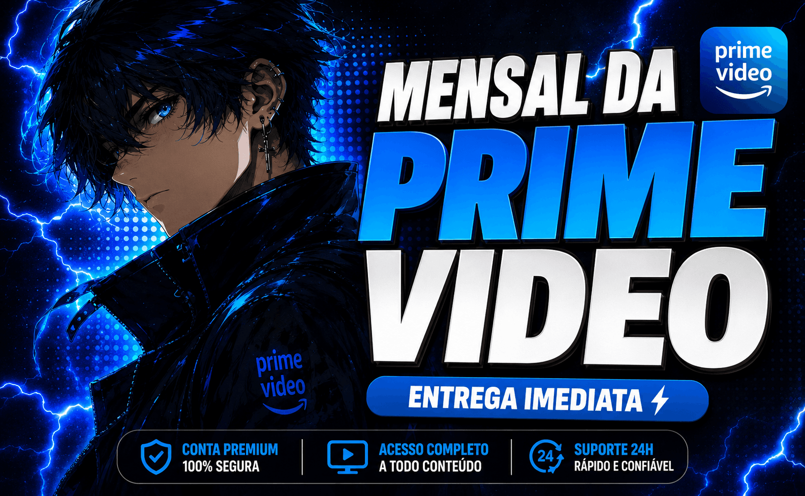 Prime Video Mensal - Acesso Imediato