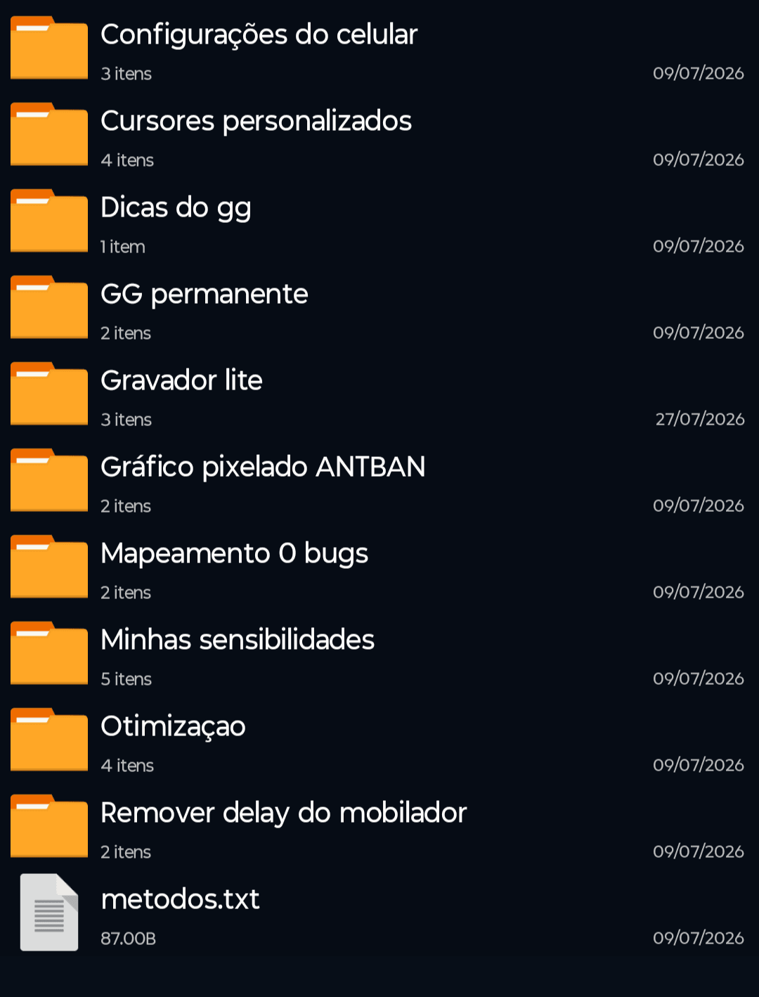Pack do zina atualizado